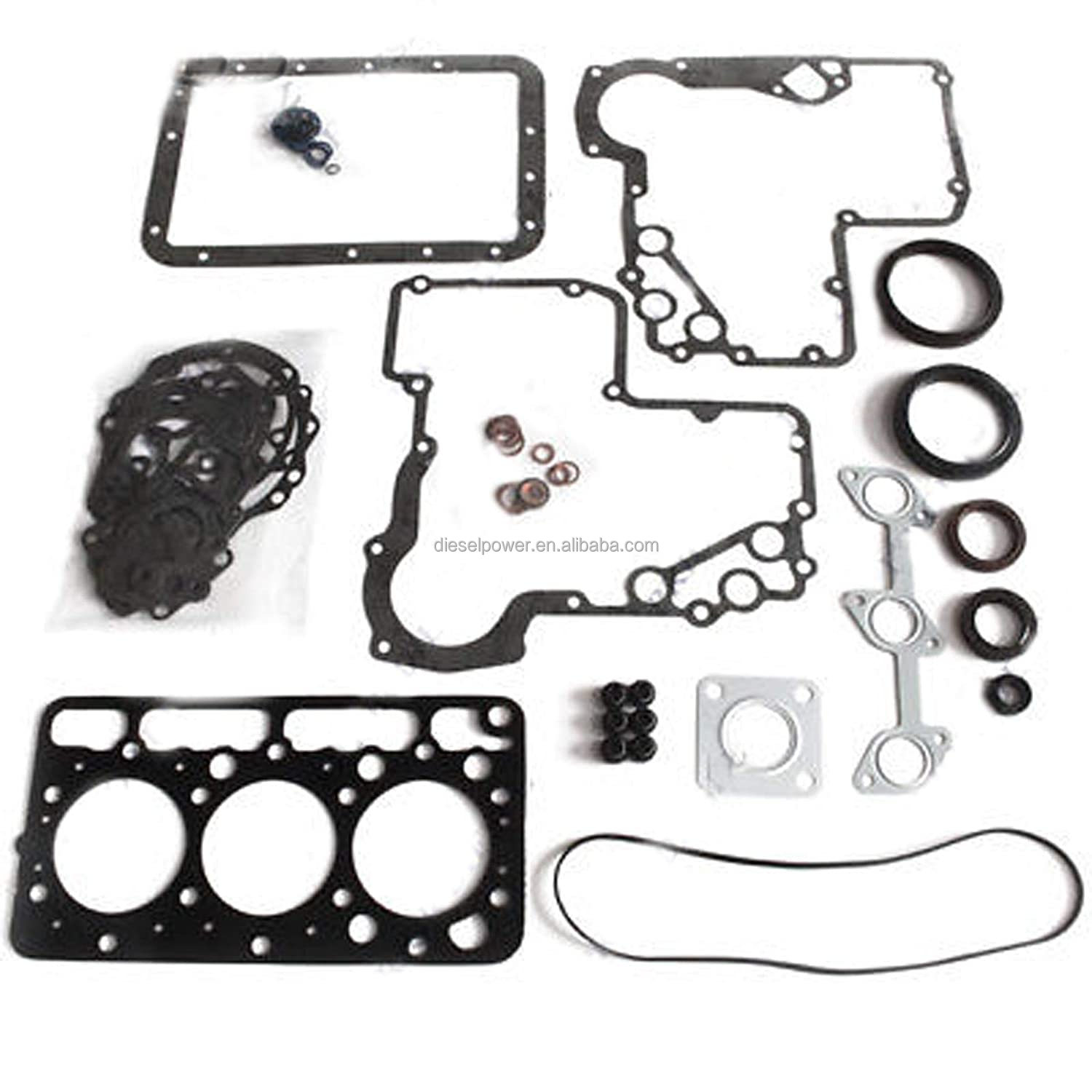 Kubota D850 B1550 Diesel Engine Full Gasket Set - 07916-24405 07916 ...
