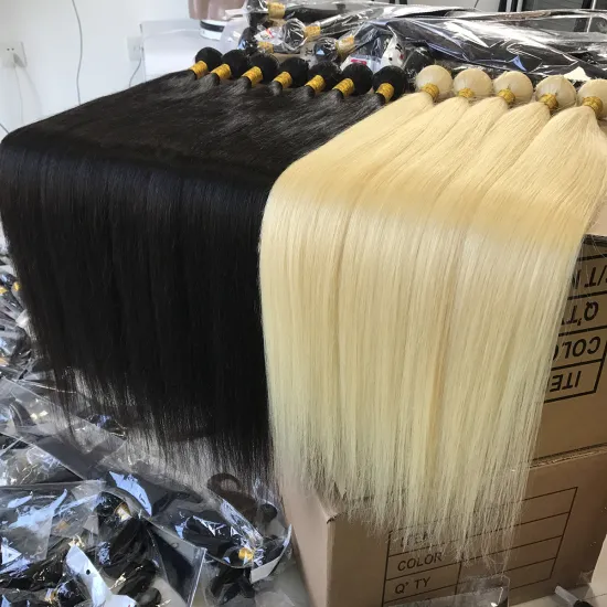 hair distributors color hair, straight 613 virgin hair, russian blonde cuticle aligned virgin remy hair 100 human hair