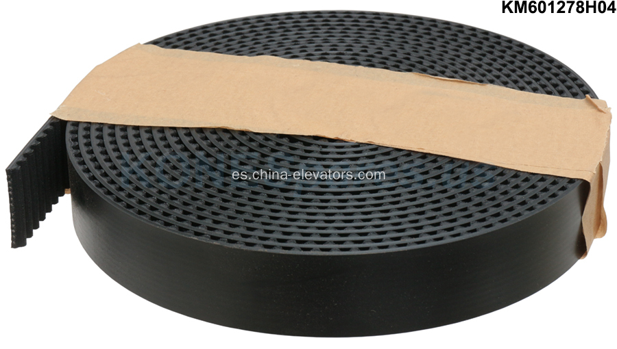 Correa dentada KM601278H04 para operador de puerta de cabina elevadora KONE