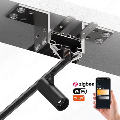 48V Magnetic Track Lighting: Indoor Mini Spot LED Track Light