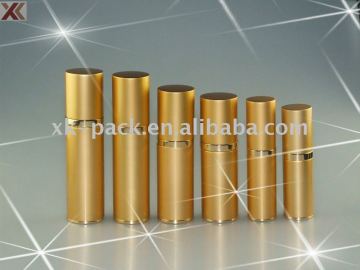 cosmetic airless aluminum pump bottle