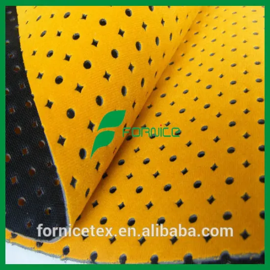 zeer velvet flock shoe fabric