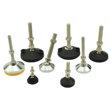 Industrial Grade Adjustable Metal Feet for Heavy Duty Warehouse Tables