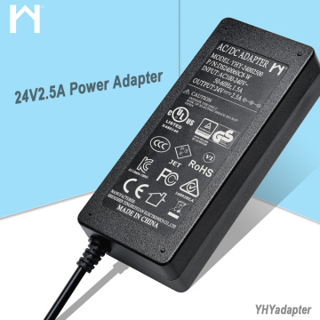 24v 2.5a ac dc adapter