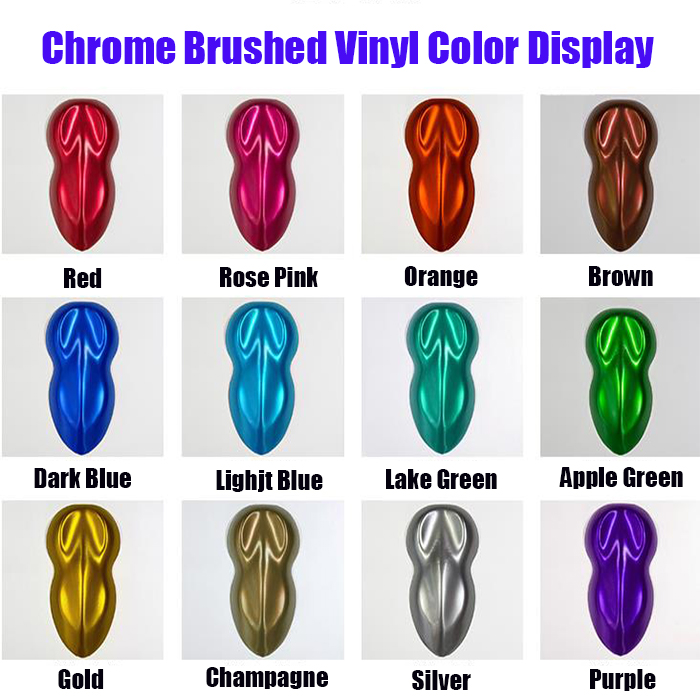 Chrome Brushed Vinyl 11