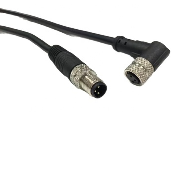 Connector Cable Kit for Sensors: 3-pin, 5-pin, and 6-pin Male and Female M8, M12, and M16 Options