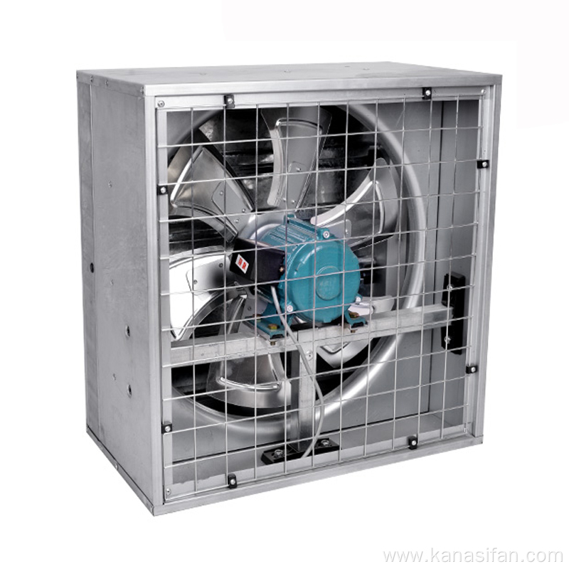 KNS industrial large Shutter exhaust axial flow fans