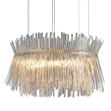 INSHINE Fashiong White Crystal Aesthetically Pendant Light