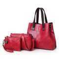 shoulder bag custom high quality leather women handbag