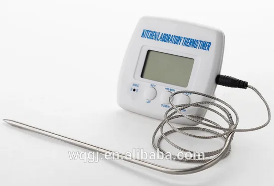 Kitchen Tools Digital Thermometer LCD Display Probe Food Thermometer Timer for Cooking Kitchen BBQ Meat