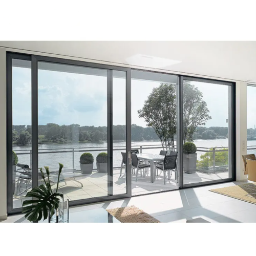 Aluminum Modern Design Glass Lift Sliding Door