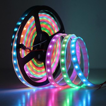 Symphony LED Lamp with 5V Full-Color LED Strip and 5050 Beads - Single Point Control