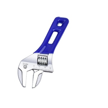 2023 Hot Selling adjustable wrench Short handle bathroom large open adjustable wrench