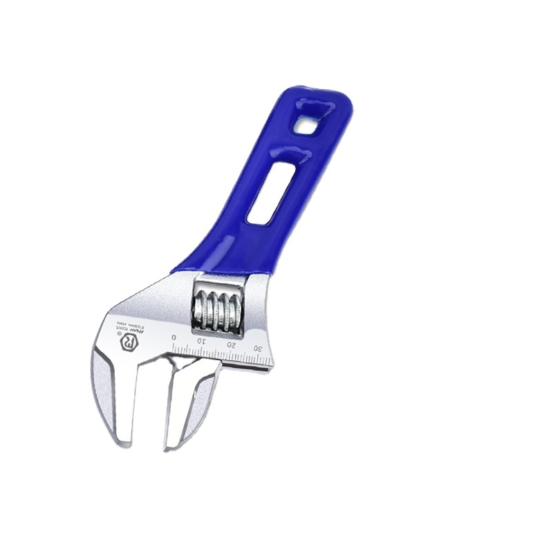 2023 Hot Selling adjustable wrench Short handle bathroom large open adjustable wrench