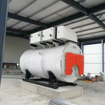 Wns10-1.25-Yq 10 Tph Gas Diesel Heavy Oil Fired Steam Boiler for Beer Brewery Plant