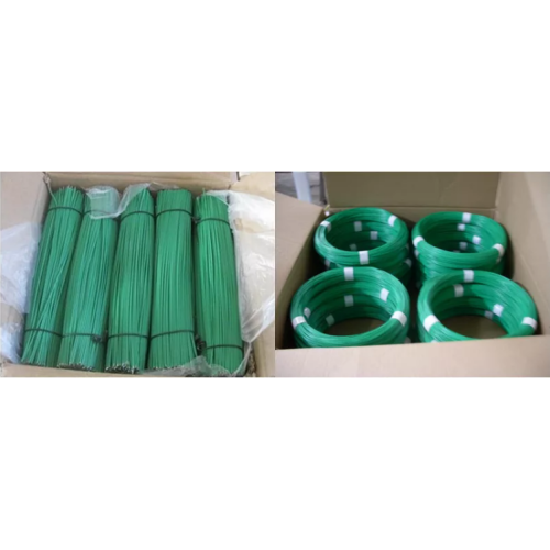 PVC WIRE Green PVC Coated Electro Galvanized Wire Manufactory