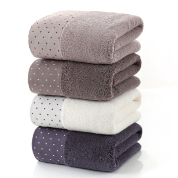 Factory Direct Japanese Style Thick 100% Cotton Absorbent Towels for Home