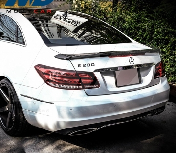 Spoiler phía sau sợi carbon cho năm 2010-2013 Mercedes-Benz E-Class W207 Coupe