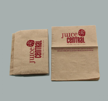 Brown napkins unbleached for KTV