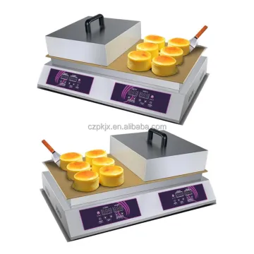 Commercial Double Head Pancake Souffle Baking Machine - Snack Equipment