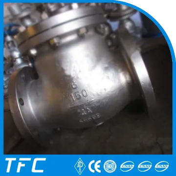 A995 Gr. 4A duplex steel swing BS1868 check valve