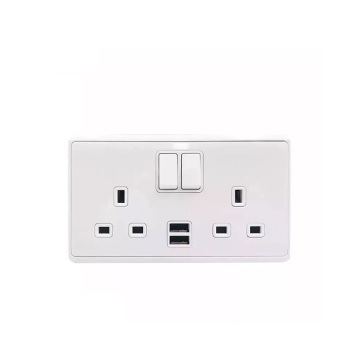 Usb Prizli Ve Anahtarlı Beyaz Prizler