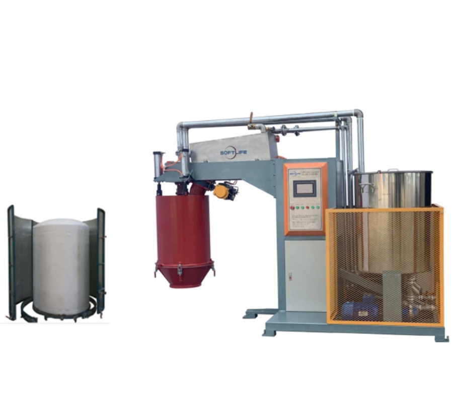 Fully automatic foaming machine for mattress