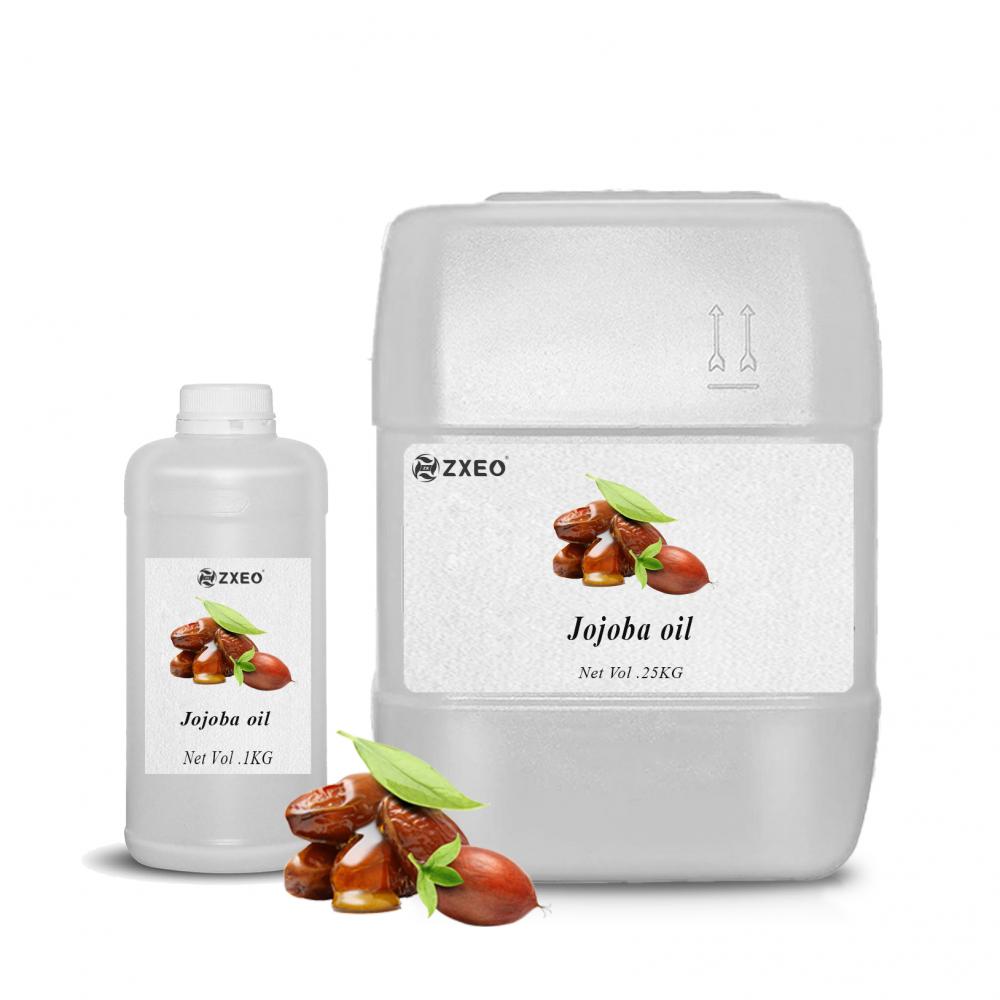 Aceite portador de etiqueta privada al por mayor a granel 100% jojoba puro aceite para la piel