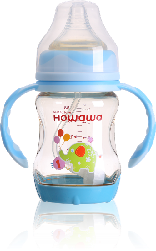 6oz PPSU Milk Baby Kula da Kwalabe Heat Sensing