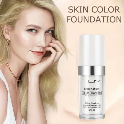 TLM Concealer 30ml Glass Bottle Long-Lasting Liquid Foundation
