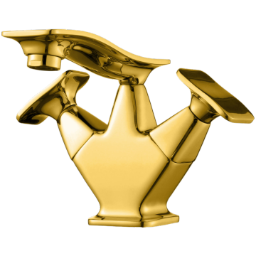 Two-handle bidet mixer