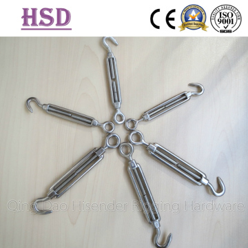 Turnbuckle Stainless Steel 316 Nickel 10%-12%, European Type, JIS Type, DIN1480, DIN1478, Us Type Forged Turnbuckle