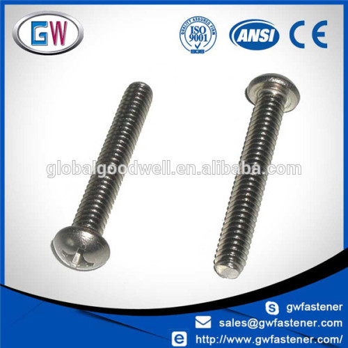 304 stainless steel machine screw fine thread