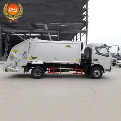 New Compactor Garbage Truck, stinky the garbage truck