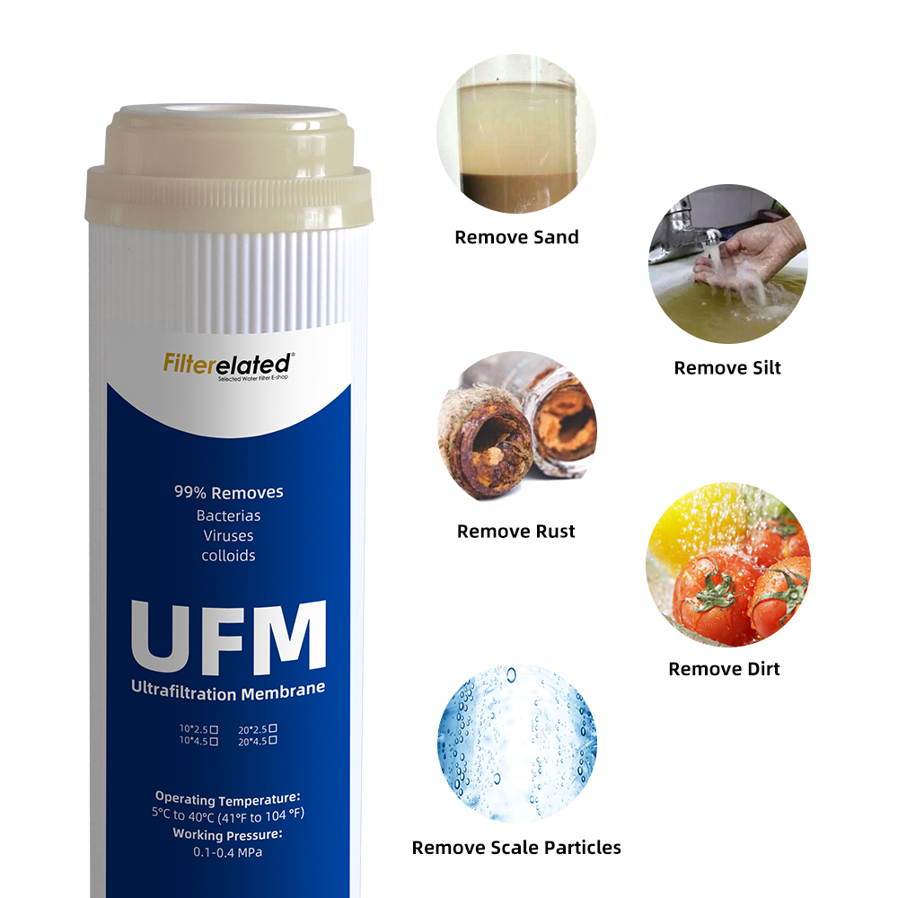 Ultra -Filtrationssysteme Ultrafiltration Tubuläre Membranen Hallow -Membran Ultra -Filtration