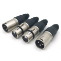 Microphone Audio Cable XLR Plug Adapter Connector