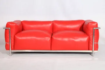 Le Corbusier LC3 Sofa 2 Seater Loveseat