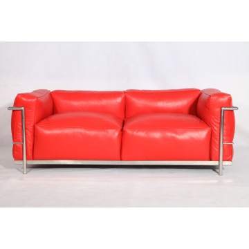 Le Corbusier LC3 Sofa 2-osobowa sofa