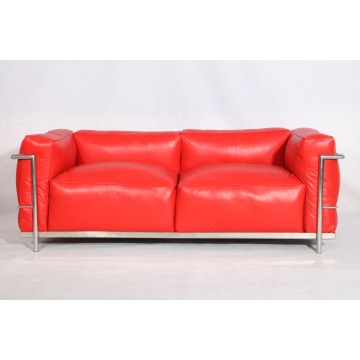 Le Corbusier LC3 โซฟา 2 ที่นั่ง Loveseat