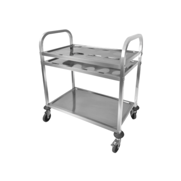 High-quality stainless steel dining car for room service