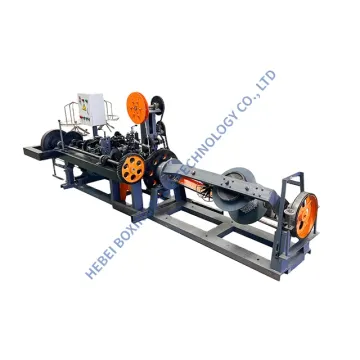 Double Strand Wire Twisted Barbed Wire Making Machine for Fence Animal Husbandry