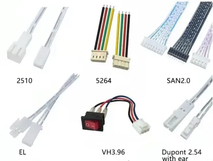 JST GH SM 2 Pin Connector Wire Harness and Molex Cable Assembly