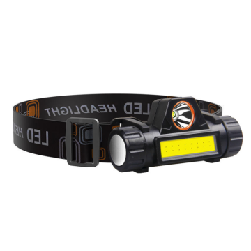 Super Bright Rechargeable USB LED Headlamp Flashlight: Ideal for Camping, Cycling, Running, and Fishing