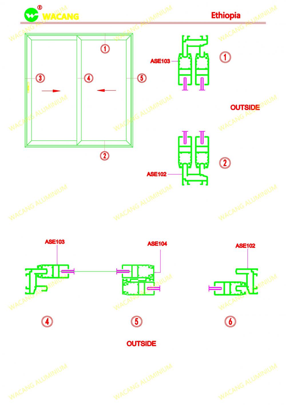 The Best Selling Aluminum Profiles In The Ethiopian Market 03 Jpg