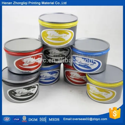 Litho transfer sublimation ink