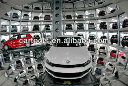 Intelligent underground car parking equipment