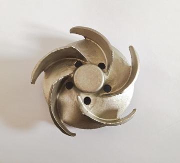 Pelaburan Casting Stainless Steel Centrifugal Pump Impeller