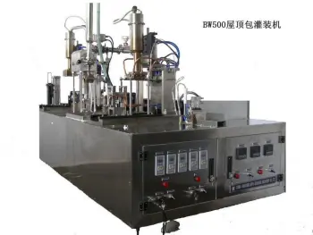 Gable top carton filling machine