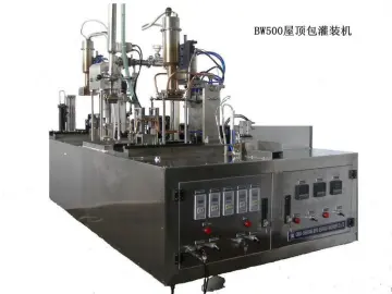 Carton filling machine production line