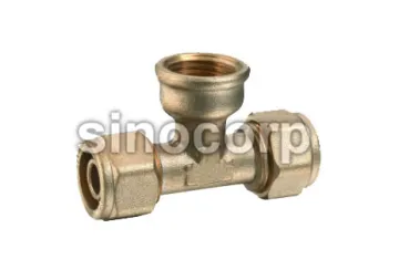 Pex Pipe Fitting Tee Female